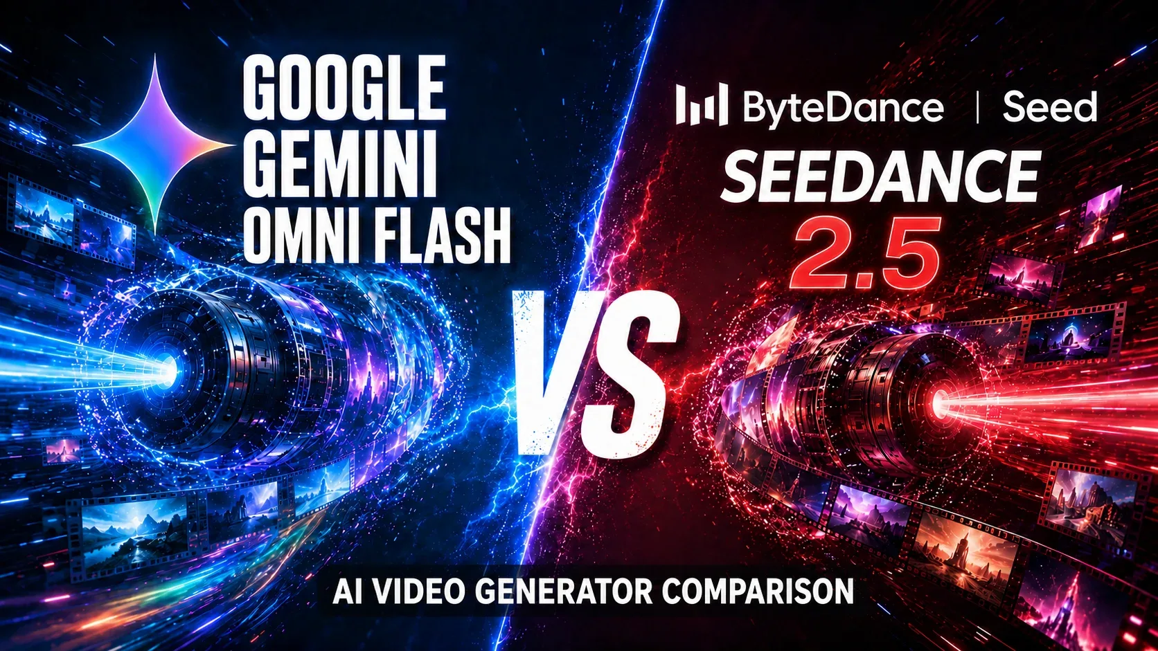 The Best AI Video Models Right Now: Gemini Omni Flash vs Seedance 2.5
